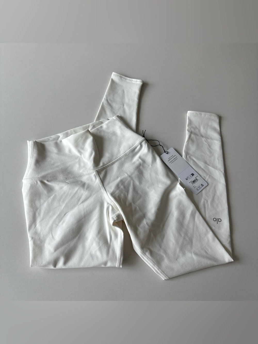 Alo Yoga high waist air brush leggings ivory